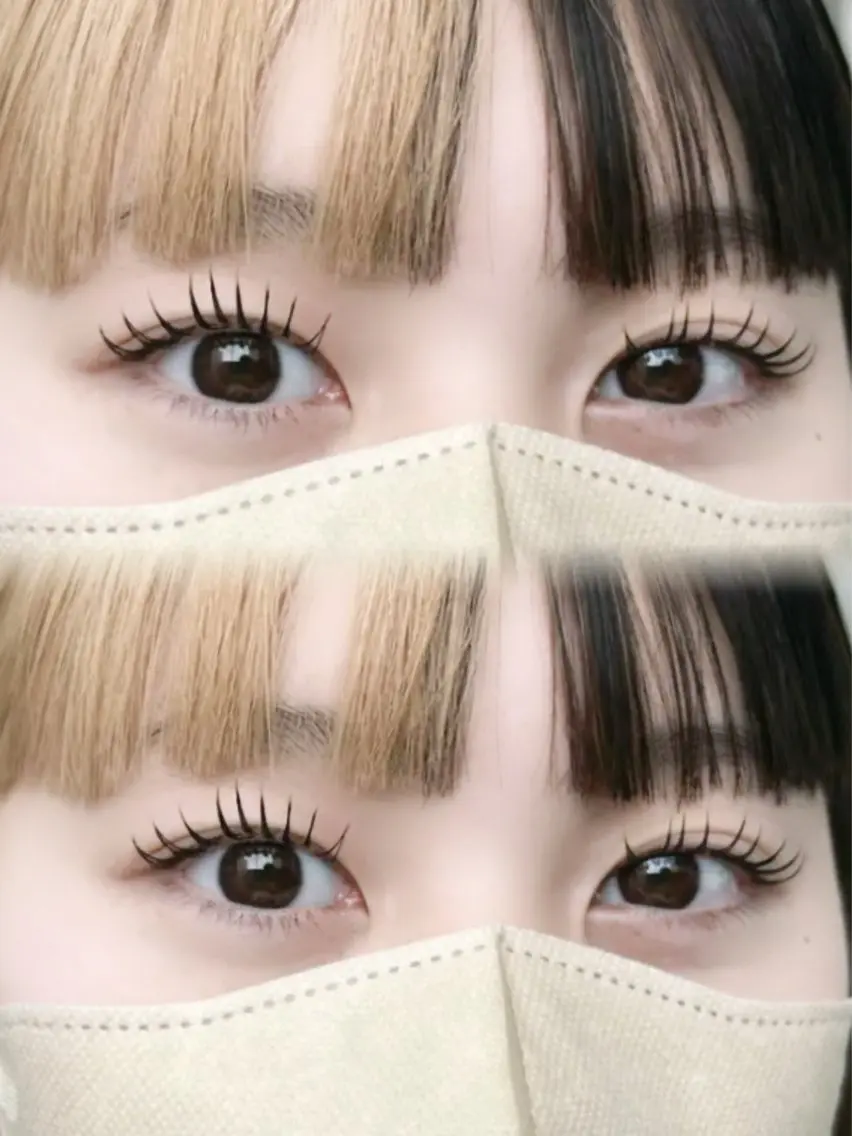 【🫐minimo限定🫐】フラットラッシュ120本(オフ有り)束感コーティング付🪄の写真