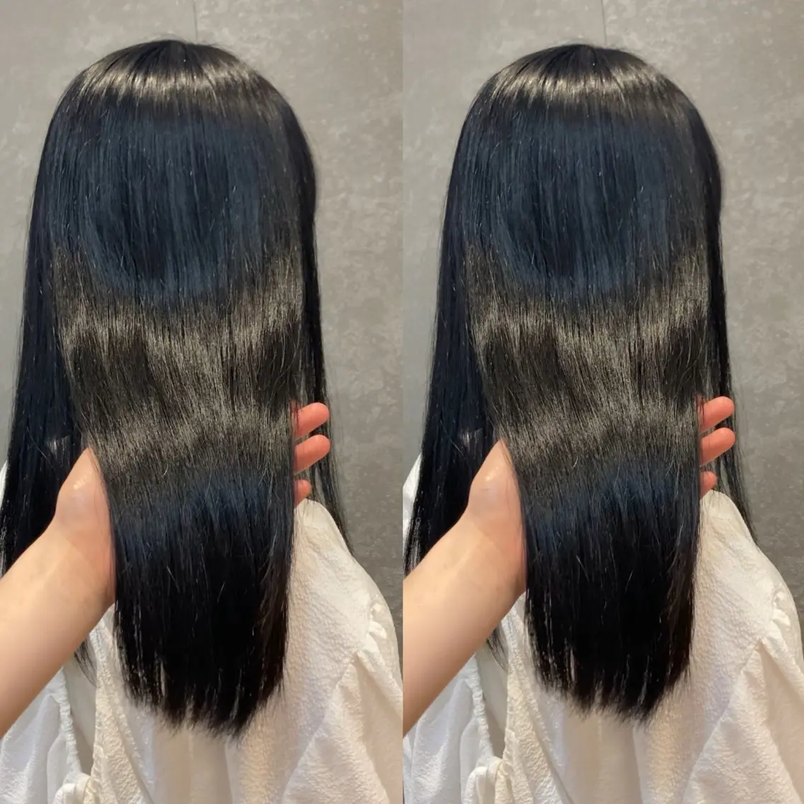 セミロング 髪質改善 トリートメント み うのヘアスタイル