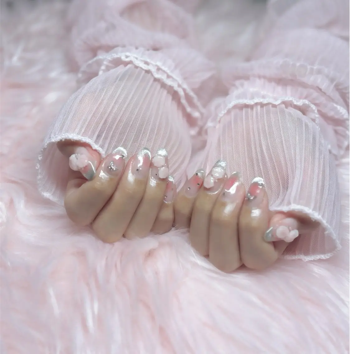 ネイル チークネイル ハンドネイル Nail Salon macherieのネイルデザイン