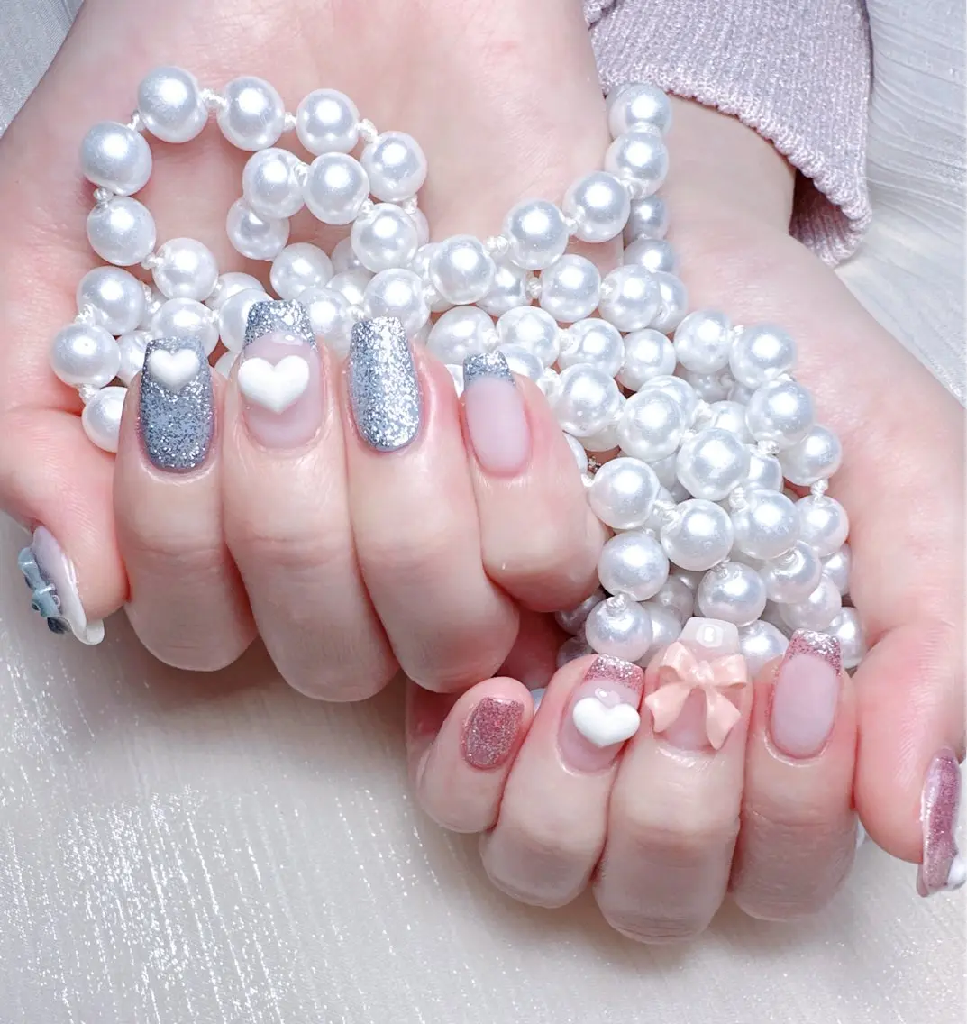 ネイル ハンドネイル 🎀M nails✨ ビューティーのネイルデザイン