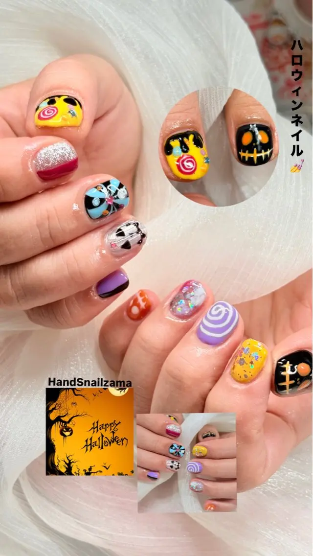 ネイル HandSnail 座間ネイルサロンのネイルデザイン