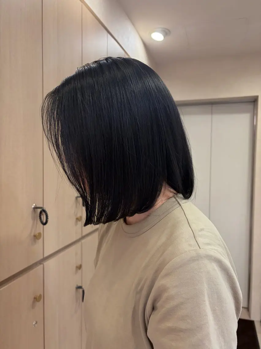 ミディアム ボブ Ha naのヘアスタイル