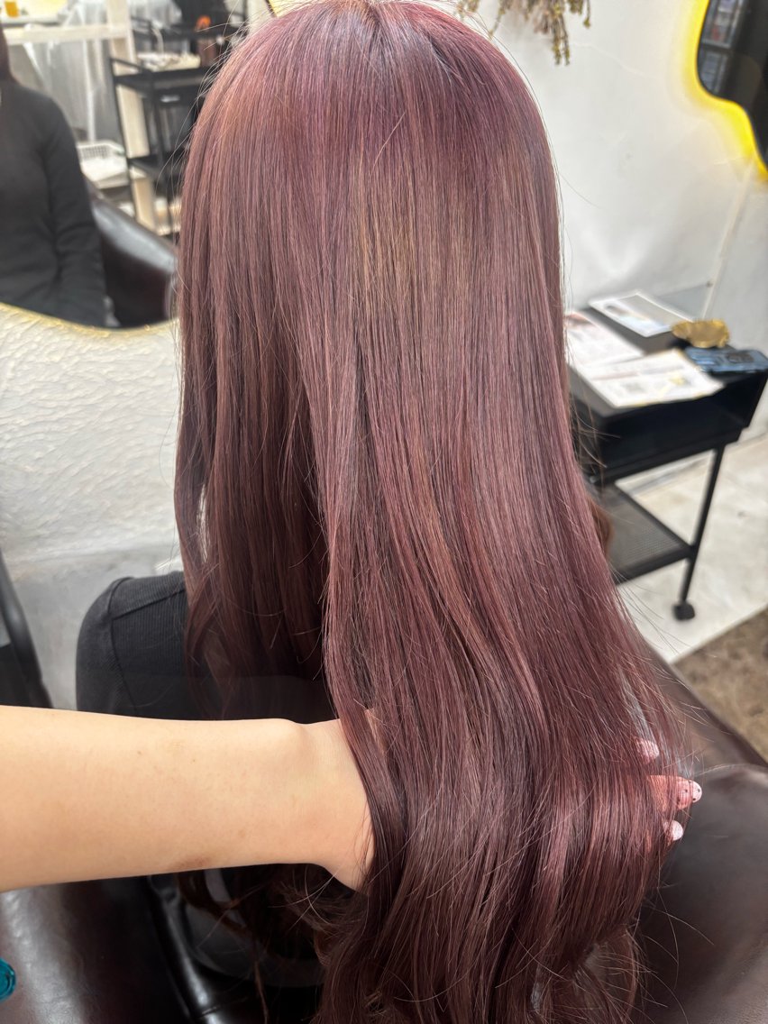 カラー 🫧yumena🫧 艶カラー特化🖤大宮のヘアスタイル