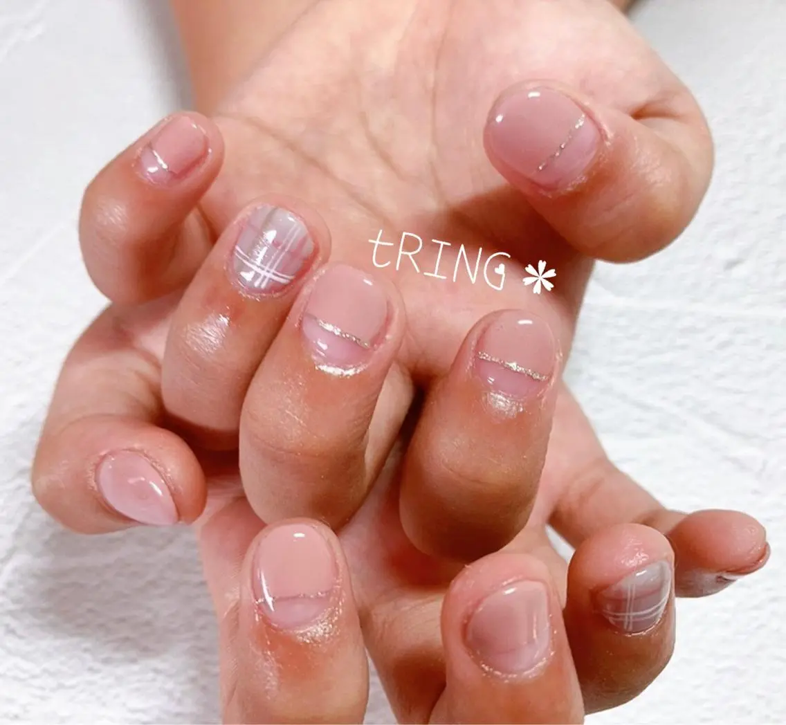 ネイル ハンドネイル tRING* しいの木台のネイルデザイン