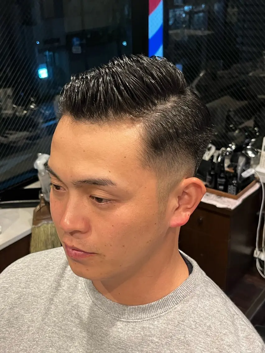 ショート カット 小原沢 彪真のヘアスタイル