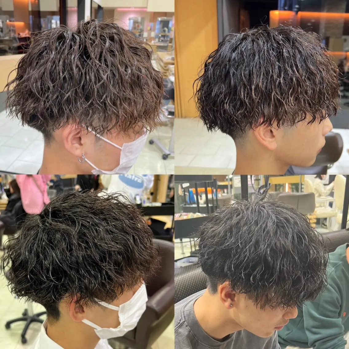 パーマ メンズ メンズパーマ ツイストスパイラルパーマ スパイラルパーマ メンズカット松戸/韓 国/メンズパーマ航太のヘアスタイル