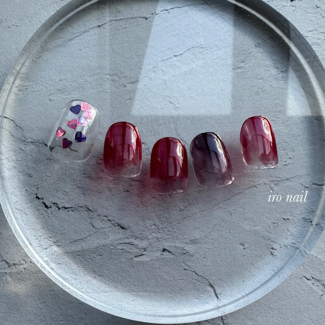 ネイル バレンタイン ironail -イロネイル-のネイルデザイン