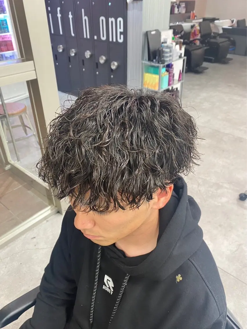 パーマ メンズ カット パーマ パーマ支持率No.1 ❤️🔥安成弾のヘアスタイル