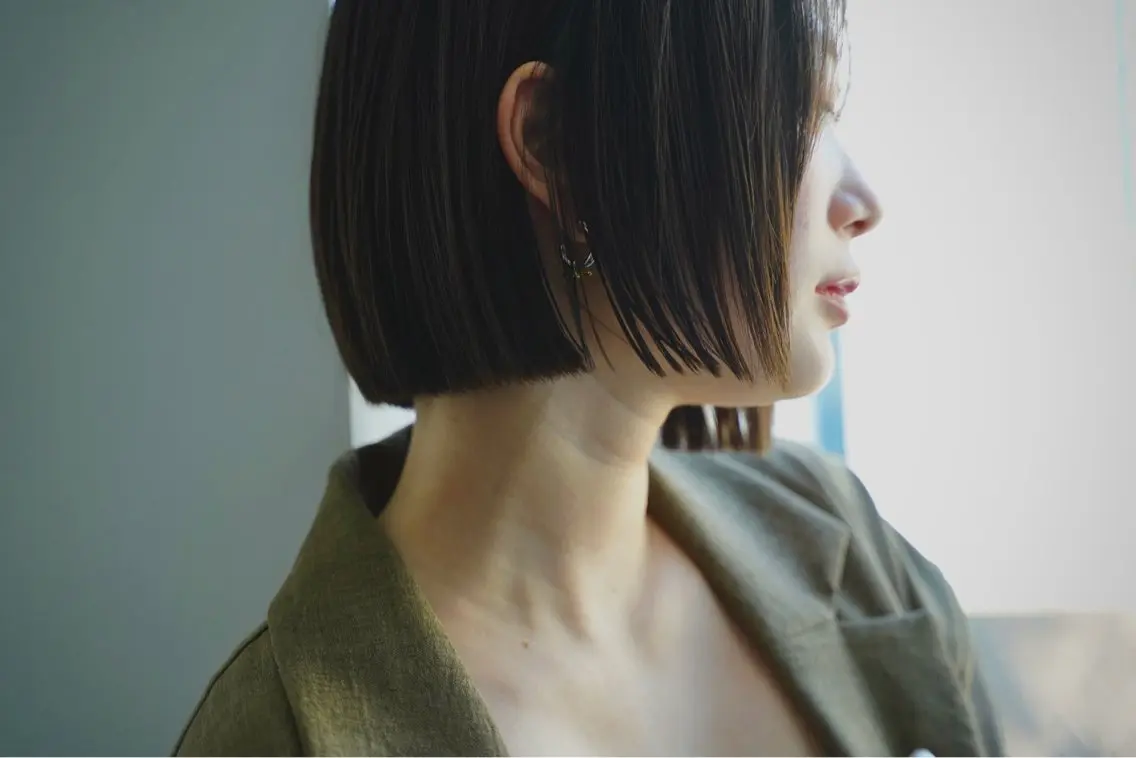 ショート カラー カット ヘアカラー トリートメント ボブ/大人ヘア k-two濱田のヘアスタイル