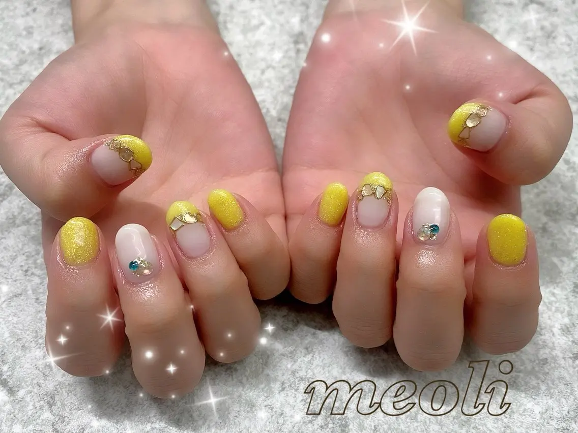 ネイル ハンドネイル nail salon meoli メグのネイルデザイン