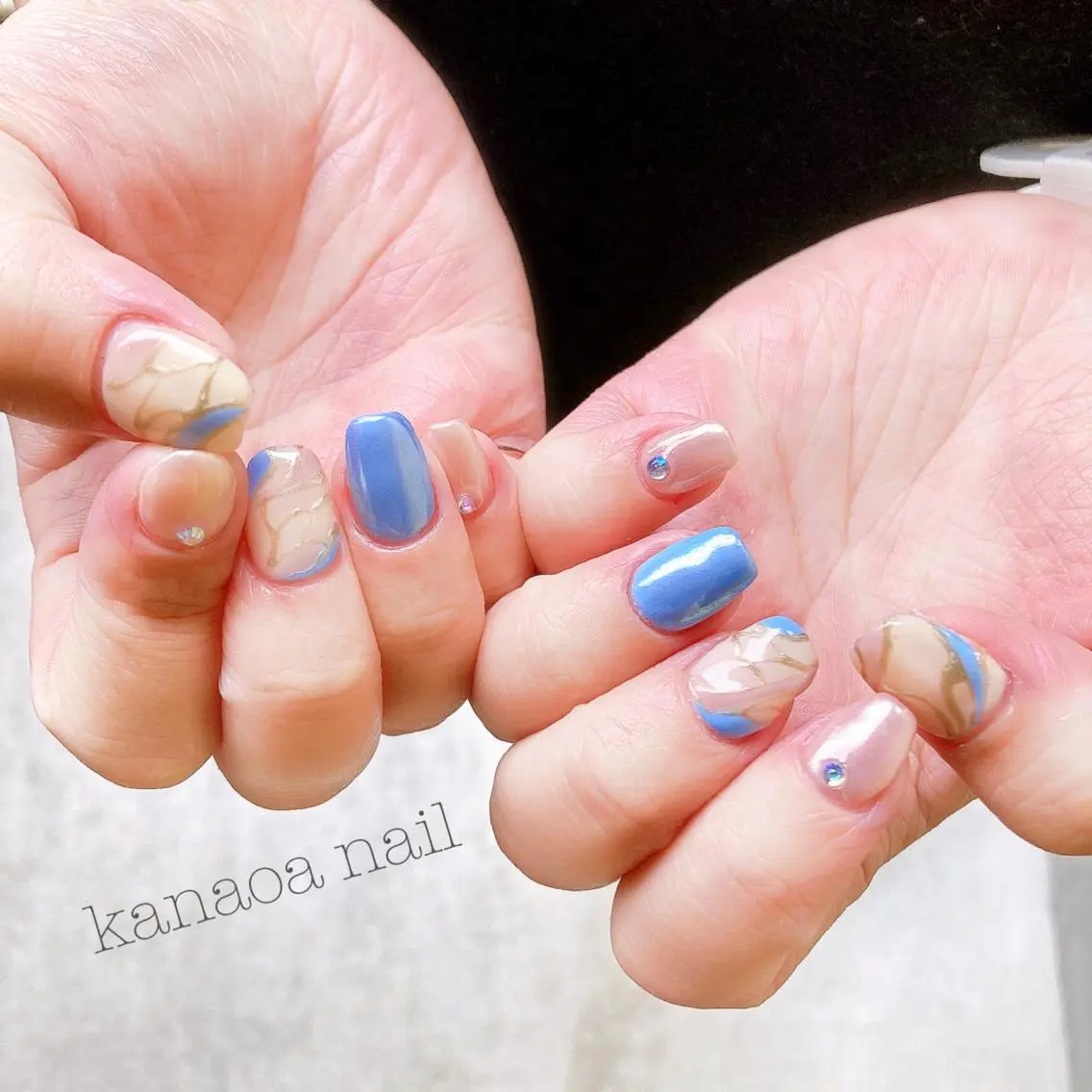 ネイル 地爪育成💅 kanaoanailのネイルデザイン