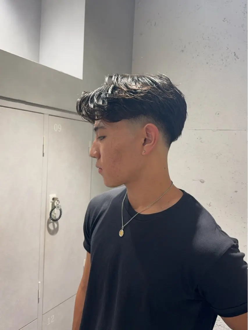 【U18限定】中高生メンズカット＋セット(シャンプー込み)の写真