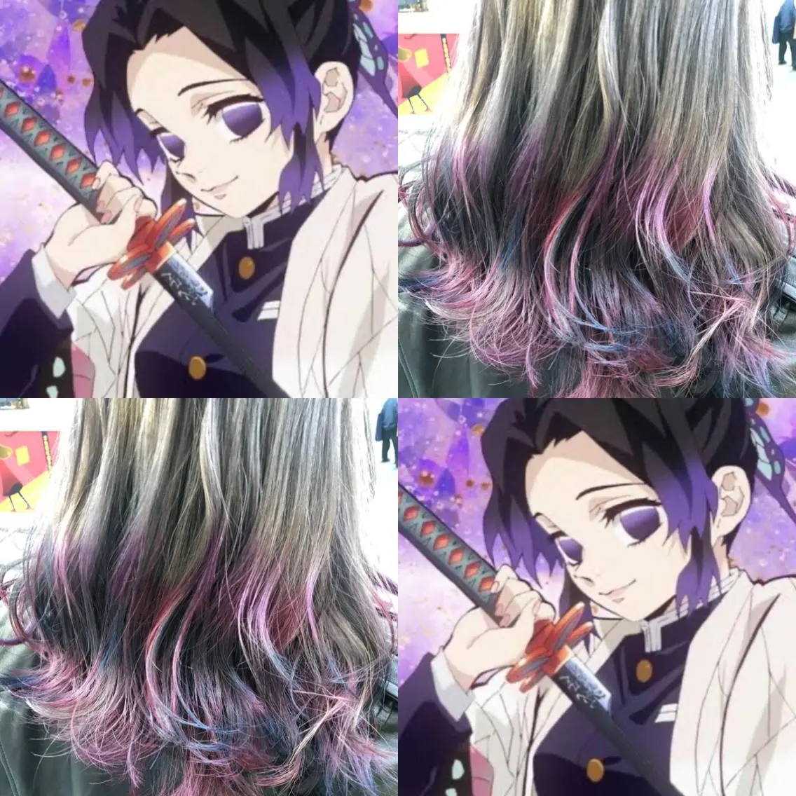 セミロング カット ヘアカラー トリートメント 原宿サロン代表 デザインカラー伊藤卓のヘアスタイル