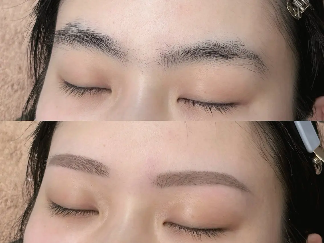 キッズ アイブロウ white  eye あかりのマツエク・マツパデザイン