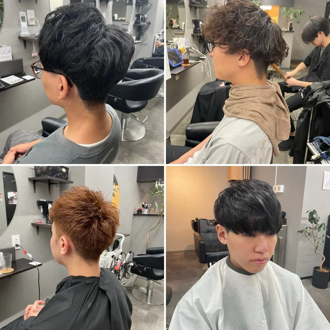 メンズ ヘアセット 🌹ミラクル美容師 🌹くっぽのヘアスタイル