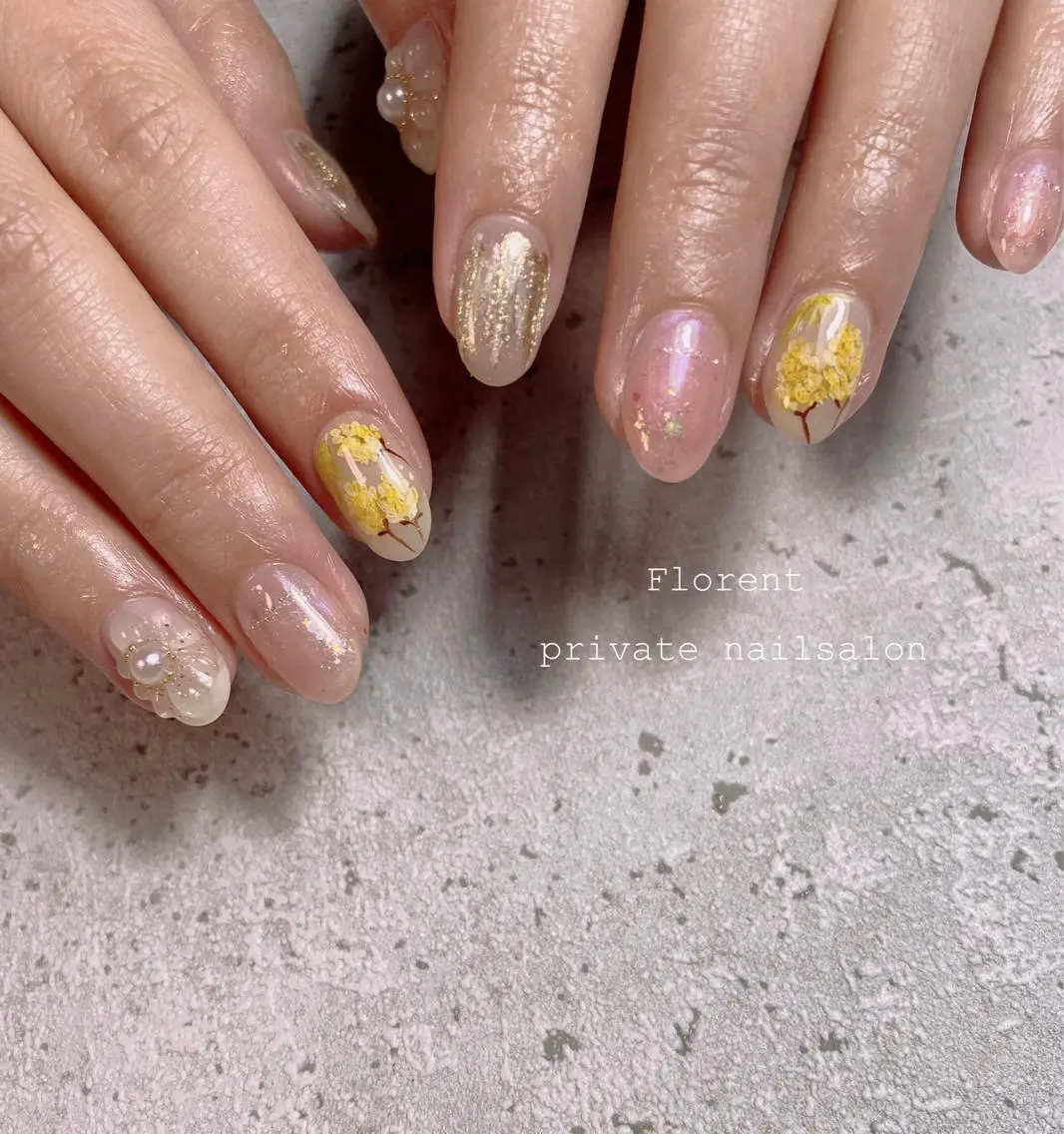 ネイル ハンドネイル florent nailのネイルデザイン