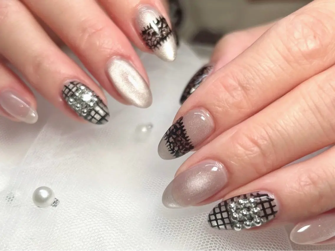 ネイル アートネイル マグネットネイル 【新宿】Nail Yamazakiのネイルデザイン