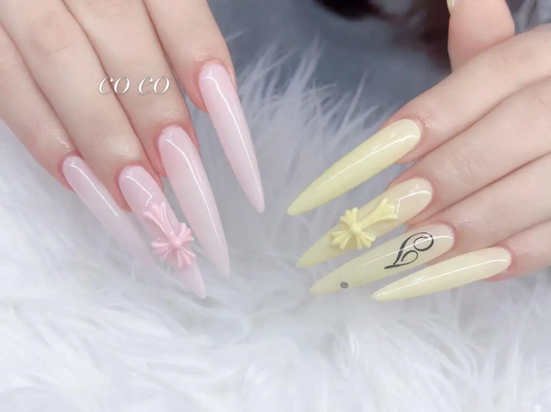 ロング ロング 清水 美穂のネイルデザイン