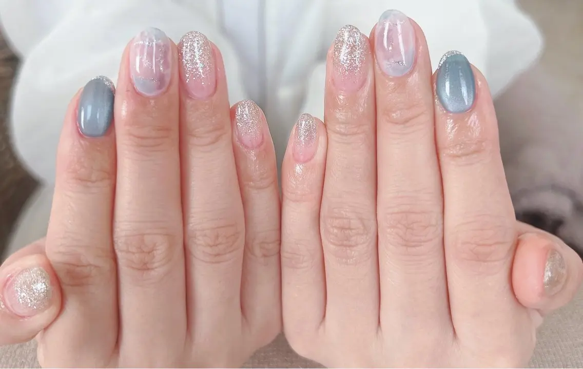 ネイル シンプルネイル 🍒 すみれ🍒のネイルデザイン