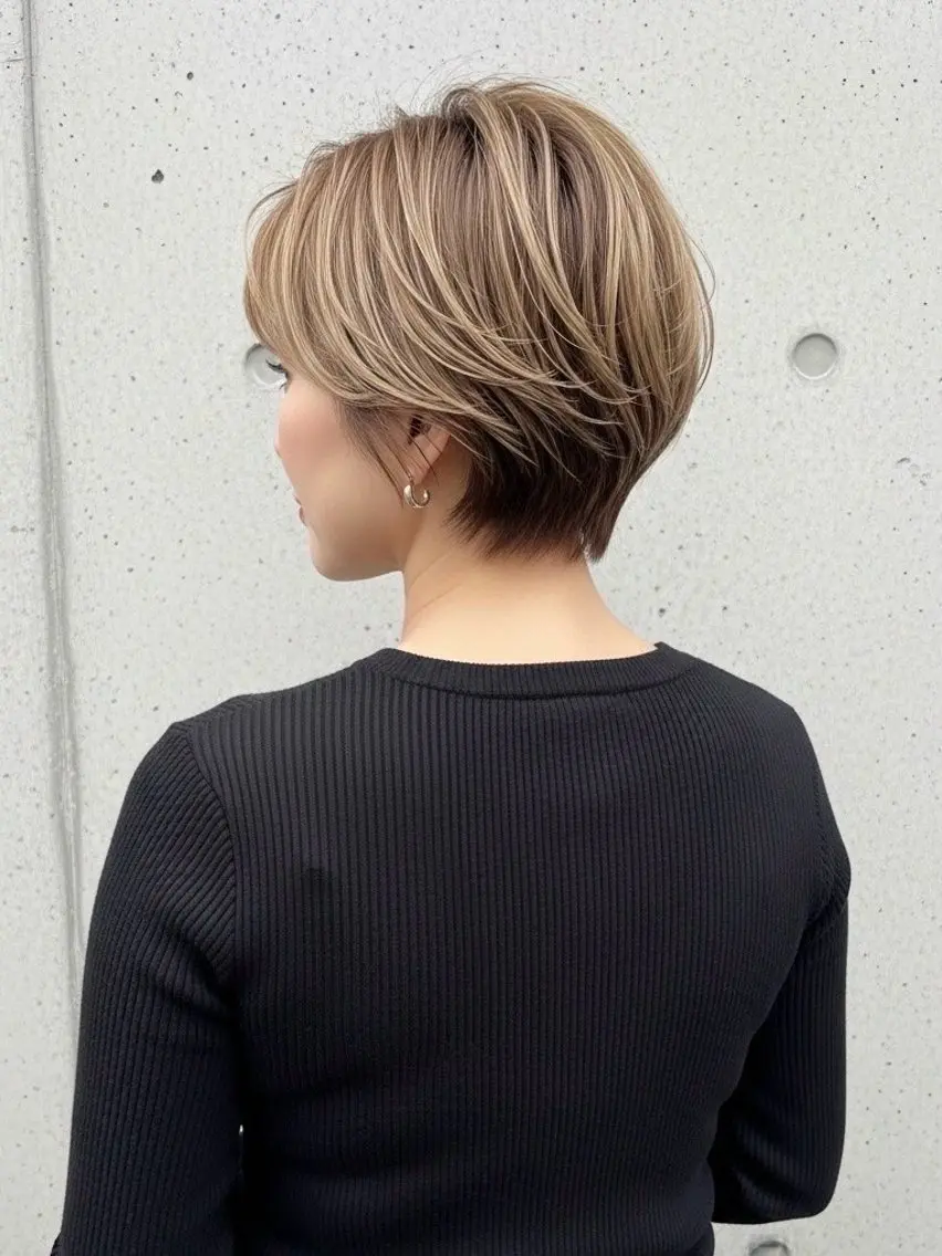 ショート ショートヘア /ふじたのヘアスタイル