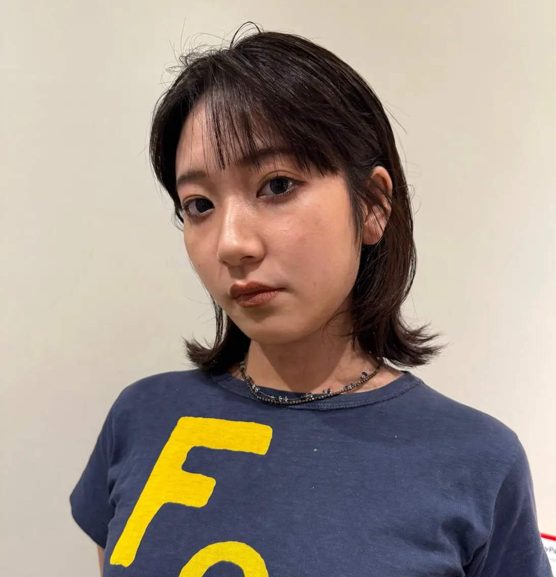ミディアム ワンレンボブ ボブ 髪質改善 外ハネヘア トリートメント カット ヘアカラー 林 コウセイ【三軒茶屋】のヘアスタイル