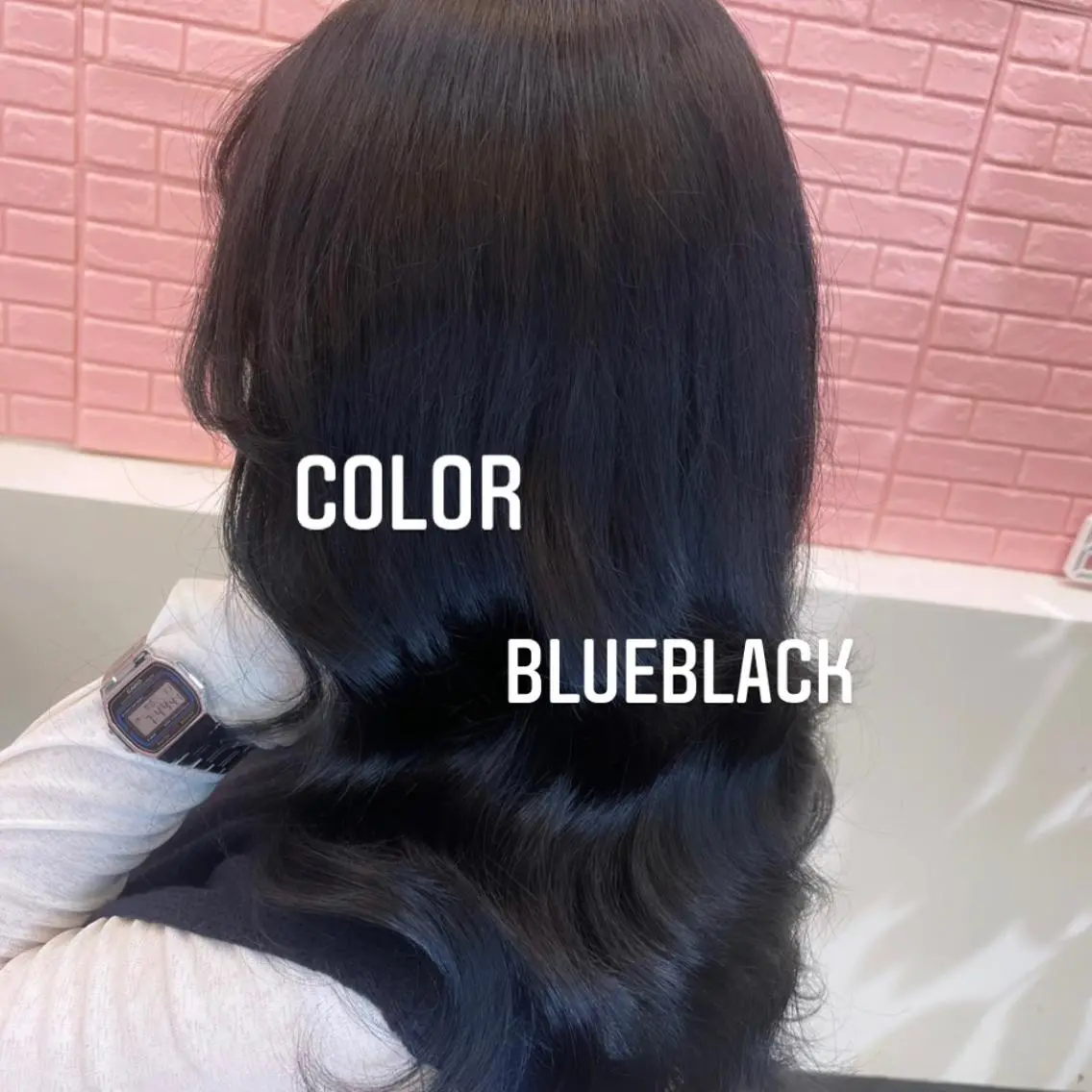 ミディアム カラー エクステ🩵ブリーチ 韓国ヘア🩵KAEのヘアスタイル