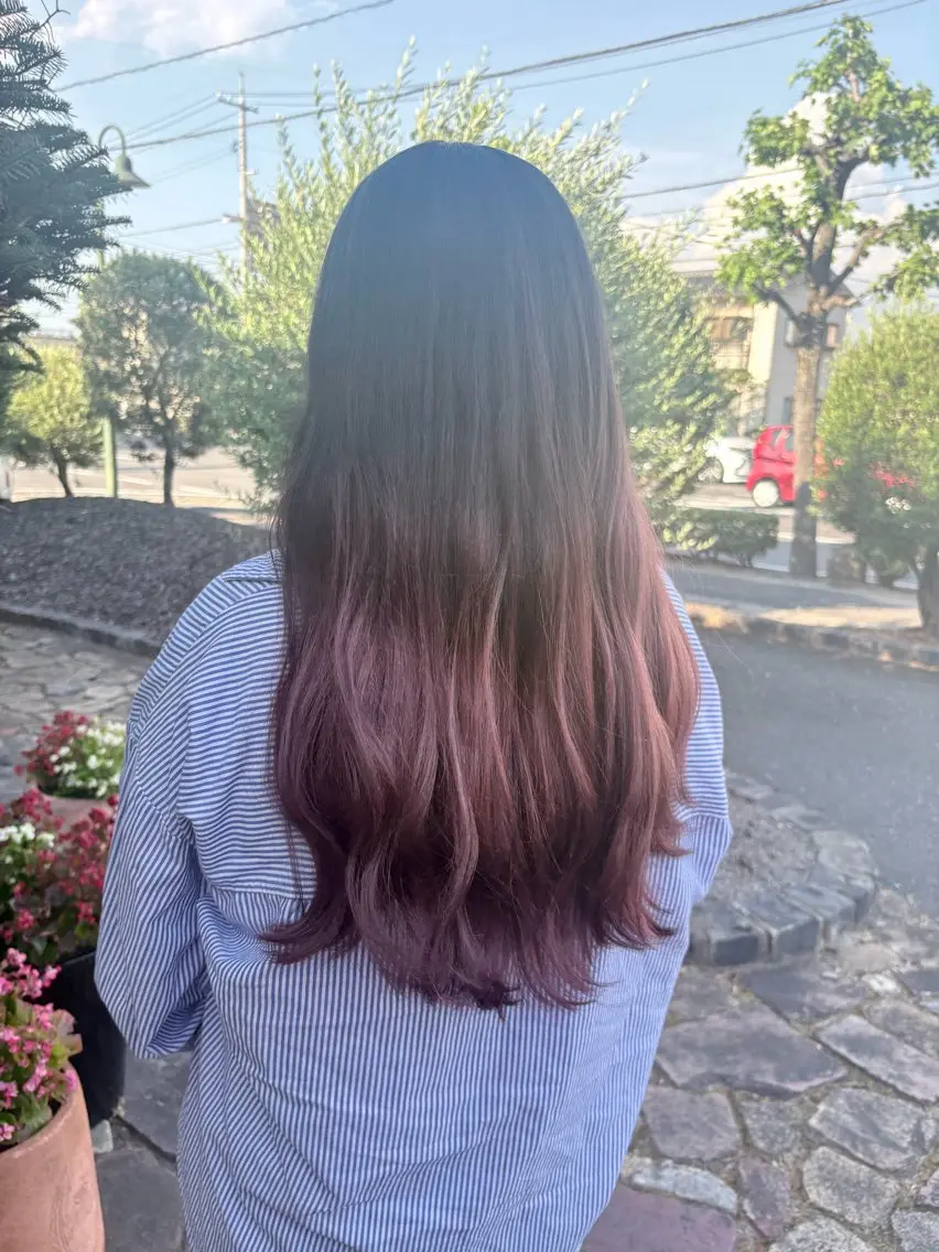 ロング カラー トリートメント flat /Rina🧸のヘアスタイル