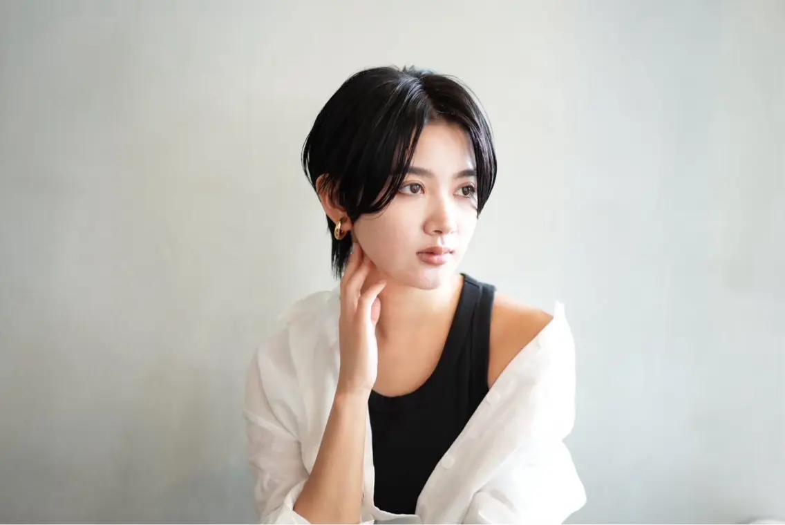 ショート カラー 加賀 千聖 /soigneのヘアスタイル