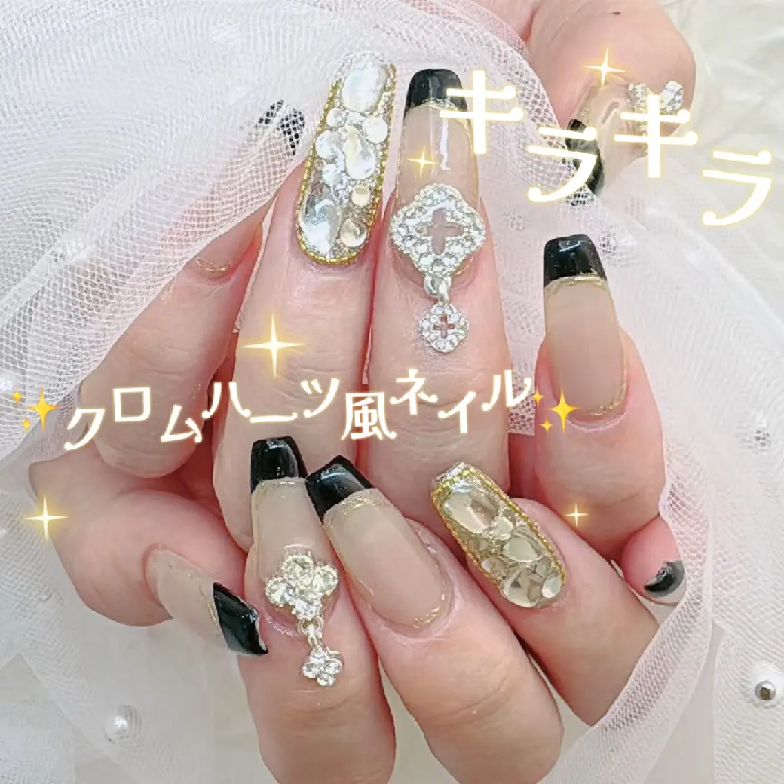 ネイル フットネイル フレンチネイル ジェルネイル ガラスフレンチ 韓国ネイル ハンドネイル ハンドケア The Nail 新大久保店のその他イメージ