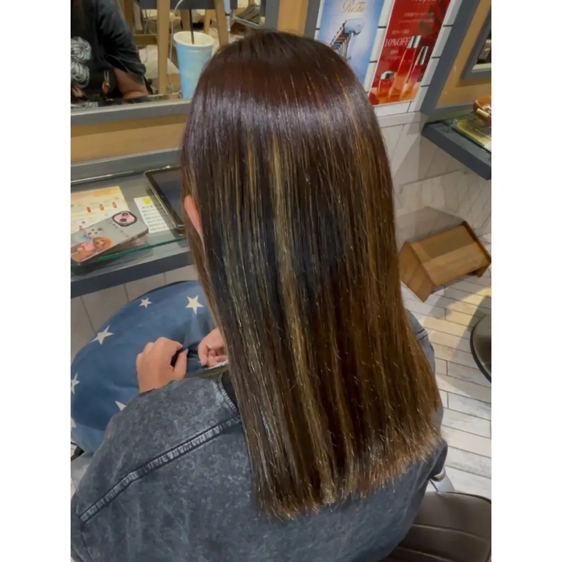 【平日限定】✂︎☀️カット+縮毛矯正☀️✂︎の写真