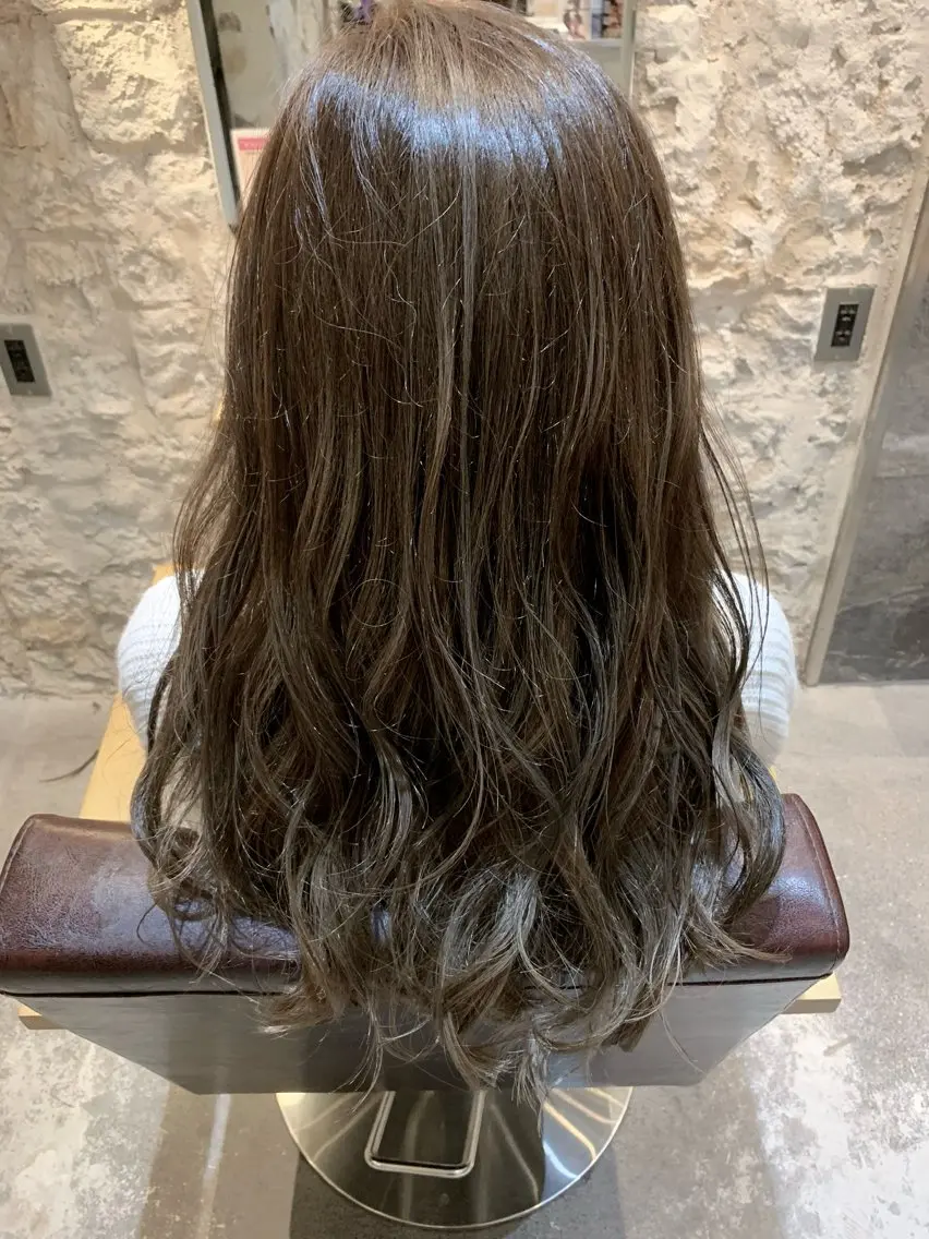 ロング カラー 塚本 昂のヘアスタイル