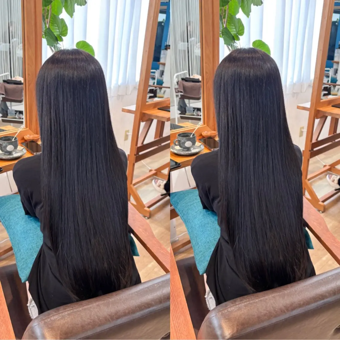 ロング カラー カット ヘアカラー トリートメント RINNO🌷透明感 カラー/髪質改善のヘアスタイル