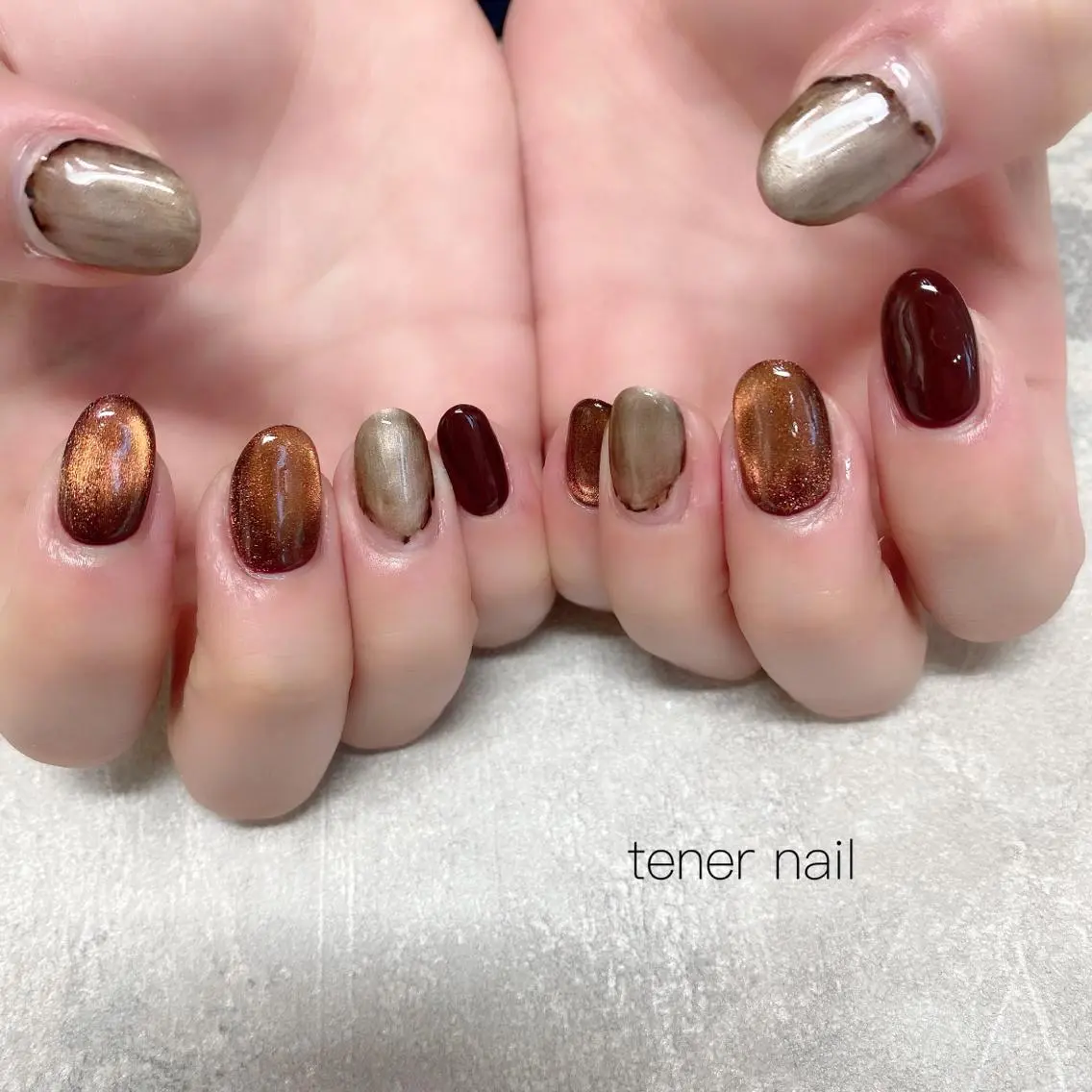 ネイル ニュアンスネイル テネルネイル tener nailのネイルデザイン