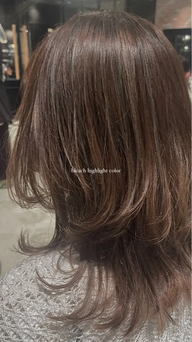 ミディアム カラー rin 🖤〈大宮〉のヘアスタイル