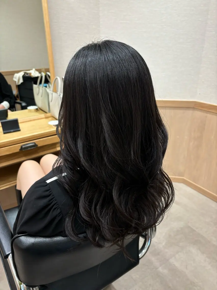 ロング カット ヘアカラー トリートメント miho 🌼🌼🌼のヘアスタイル