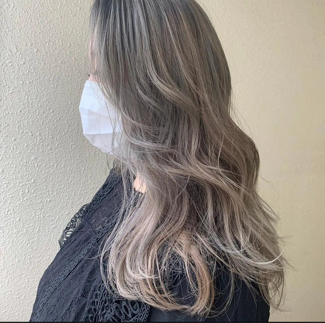 ロング kiyono ⭐︎ダブルカラーのヘアスタイル