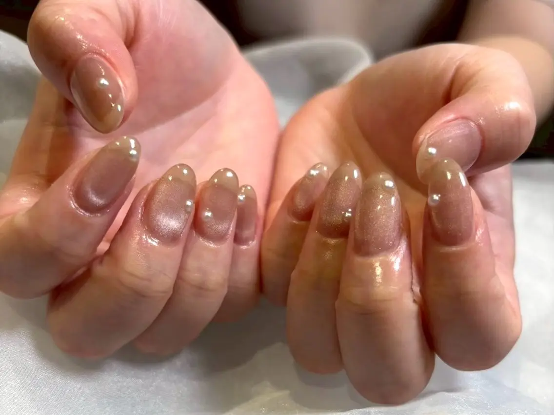 ネイル ニュアンスネイル ハンドネイル Nail Salon Luanaのネイルデザイン