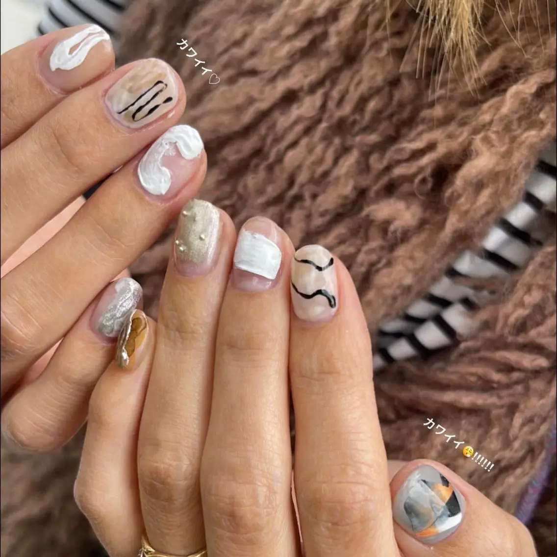 ネイル ニュアンスネイル atelier ponoのネイルデザイン