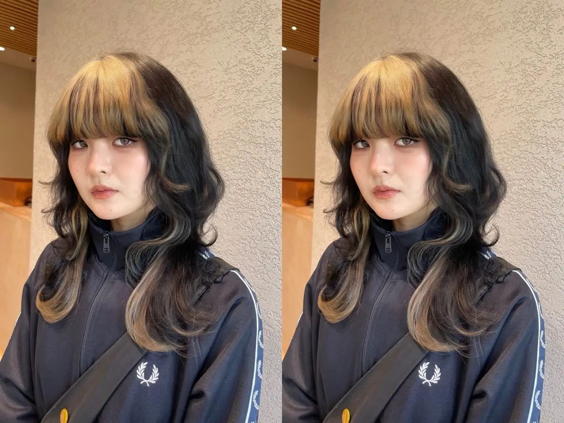 セミロング カット ヘアカラー トリートメント ブリーチ🌟レイヤー 🎠KANON🎡のヘアスタイル