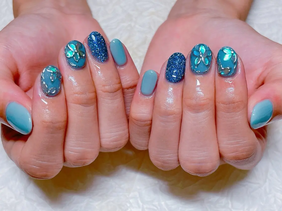 ネイル アートネイル チークネイル フットネイル フレンチネイル ジェルネイル 💫ゆか_ Nailartistのネイルデザイン