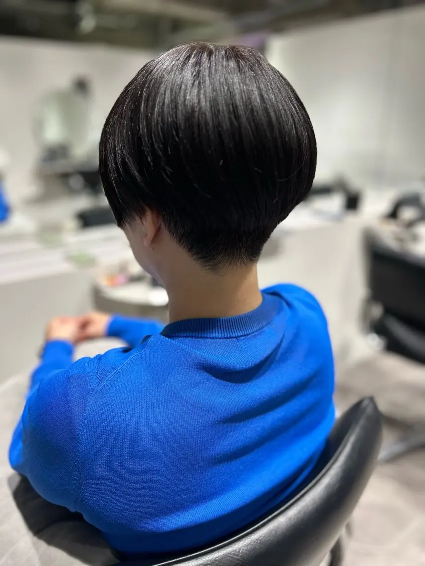 ショート、ボブスタイルの方はオススメ☆カット＋イルミナカラー＋TOKIOトリートメントorオージュアトリートメントの写真