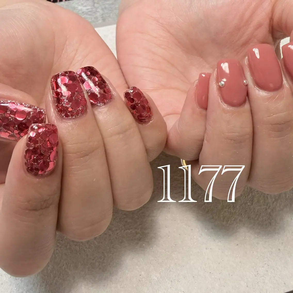 ネイル ハンドネイル nailsalon 1177のネイルデザイン