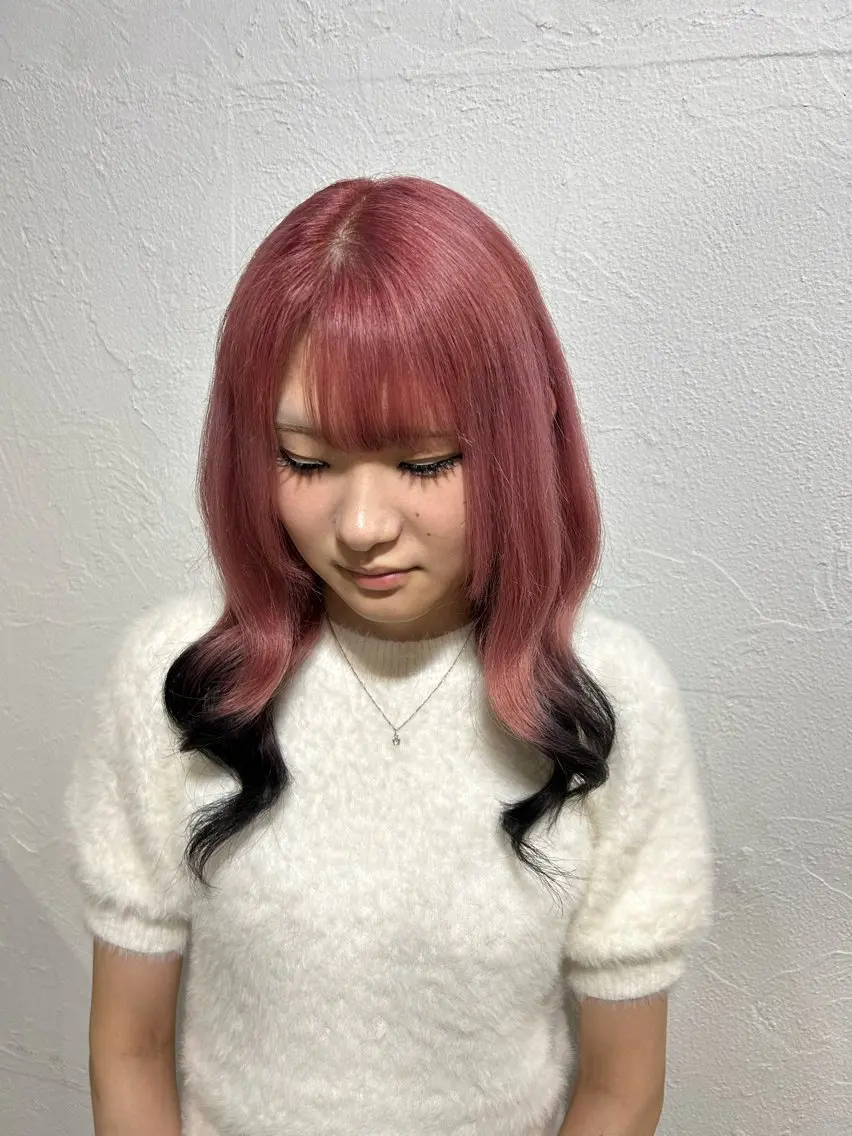 カラー ヘアカラー ま あのヘアスタイル