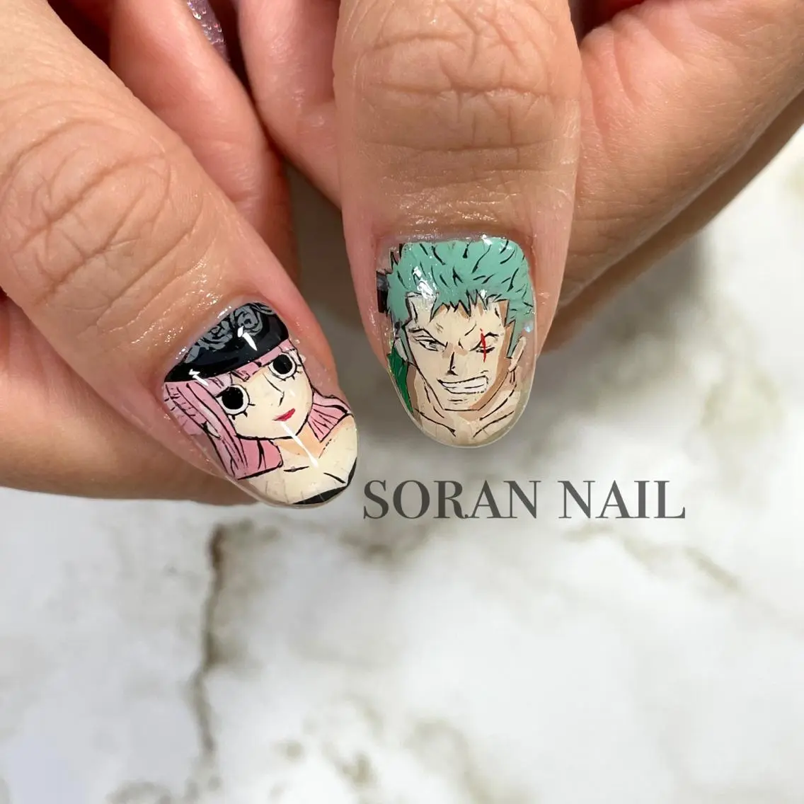 ネイル ハンドネイル フットネイル soran nailのネイルデザイン