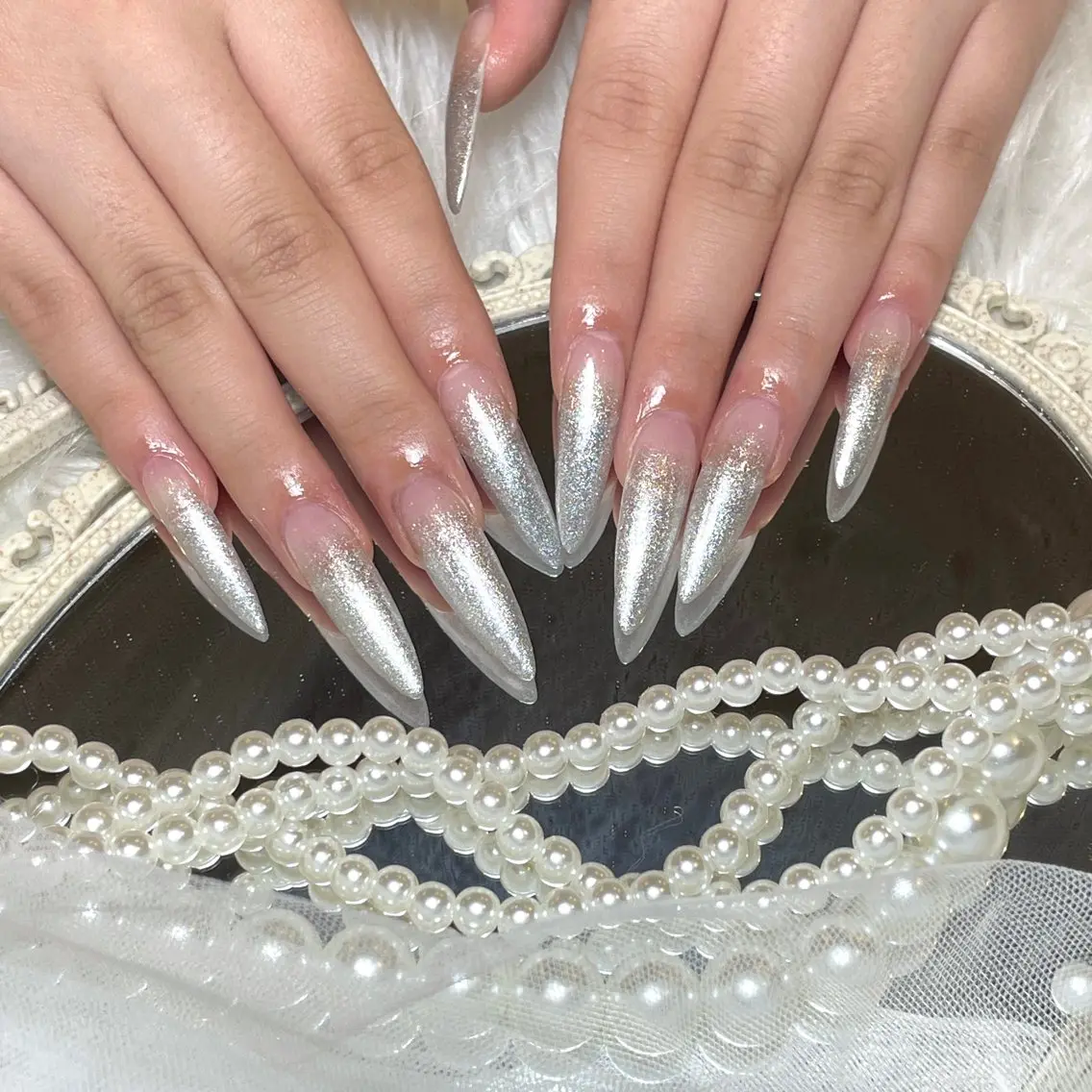 ネイル ハンドネイル yurika 🌷.*･ﾟのネイルデザイン