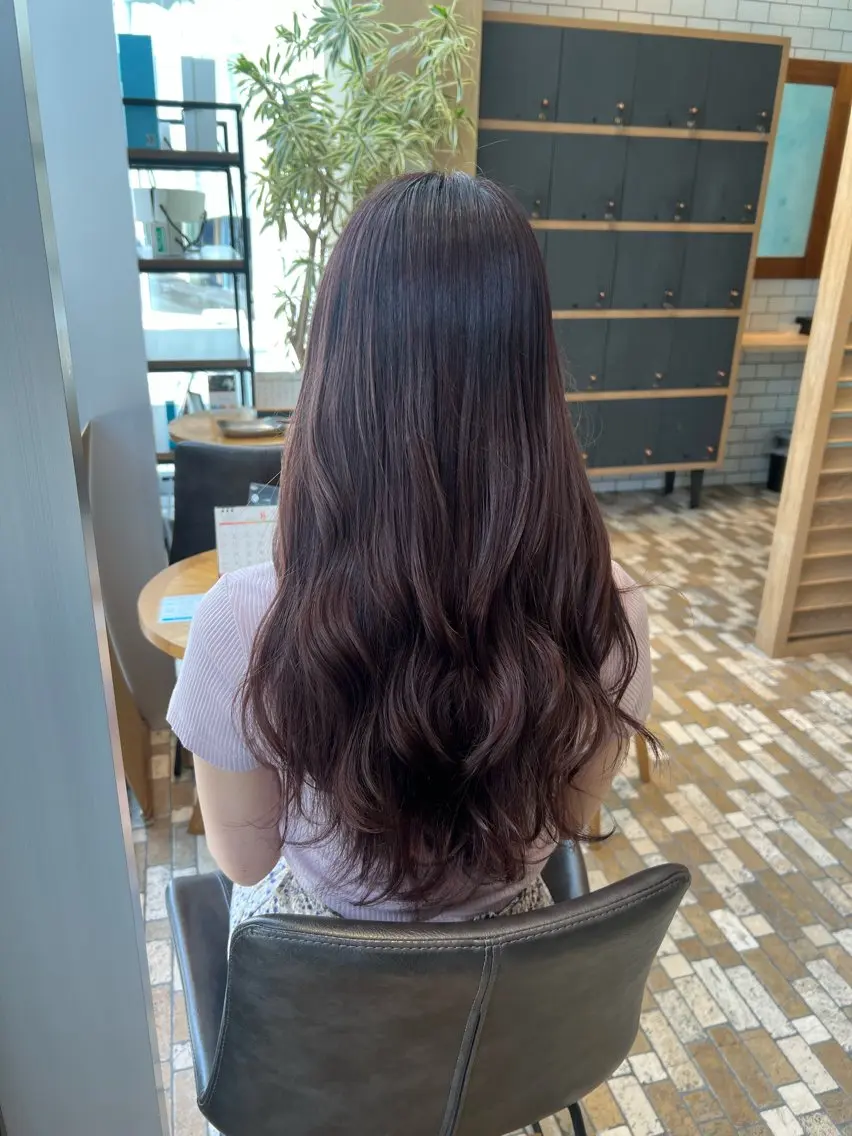 ロング カラー ヘアカラー 🫧Ai/ ロロネー森ノ宮💖のヘアスタイル
