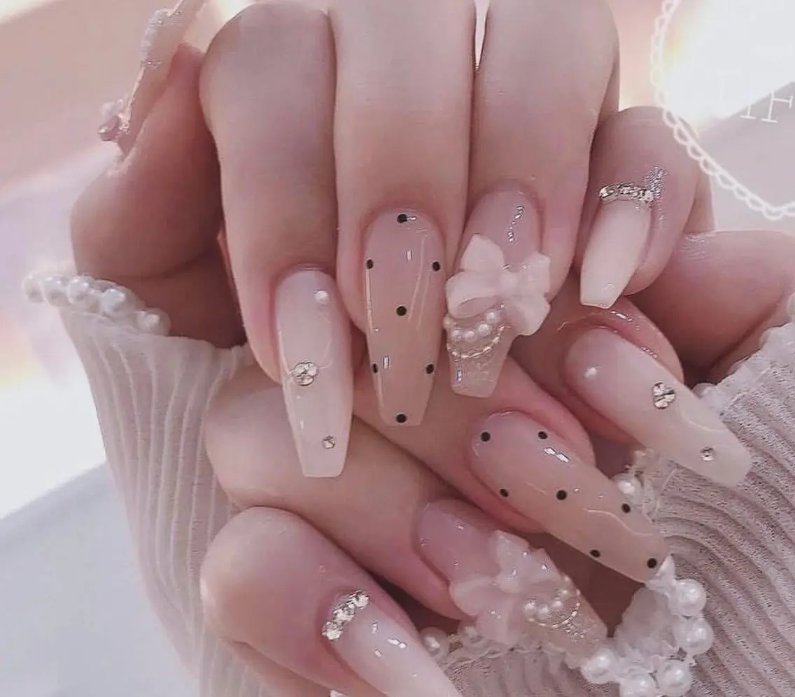 ネイル 長さ出し フレンチネイル グラデーション 卒業式 マグネットネイル Sora nail 長さ出し専門店のネイルデザイン