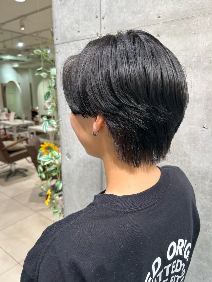 カラー メンズ momo🍑/顔周り カット指名No.1のヘアスタイル