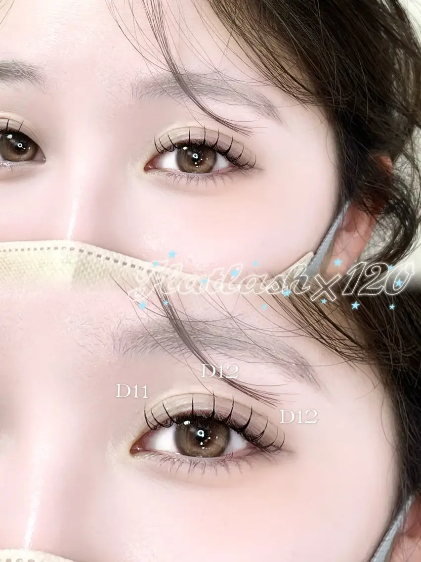 マツエク・マツパ フラットラッシュ マツエク SUGAR LASHのマツエク・マツパデザイン