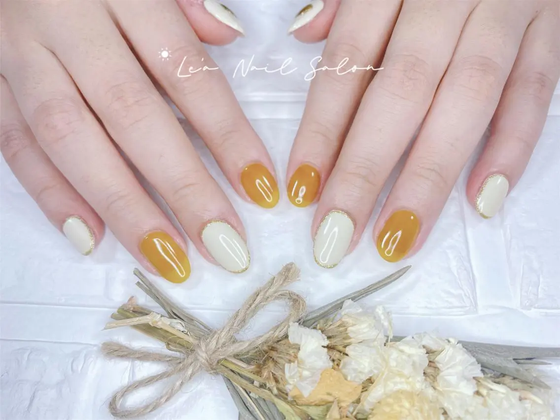 ショート カラー ネイル Le’a NailSalonのネイルデザイン